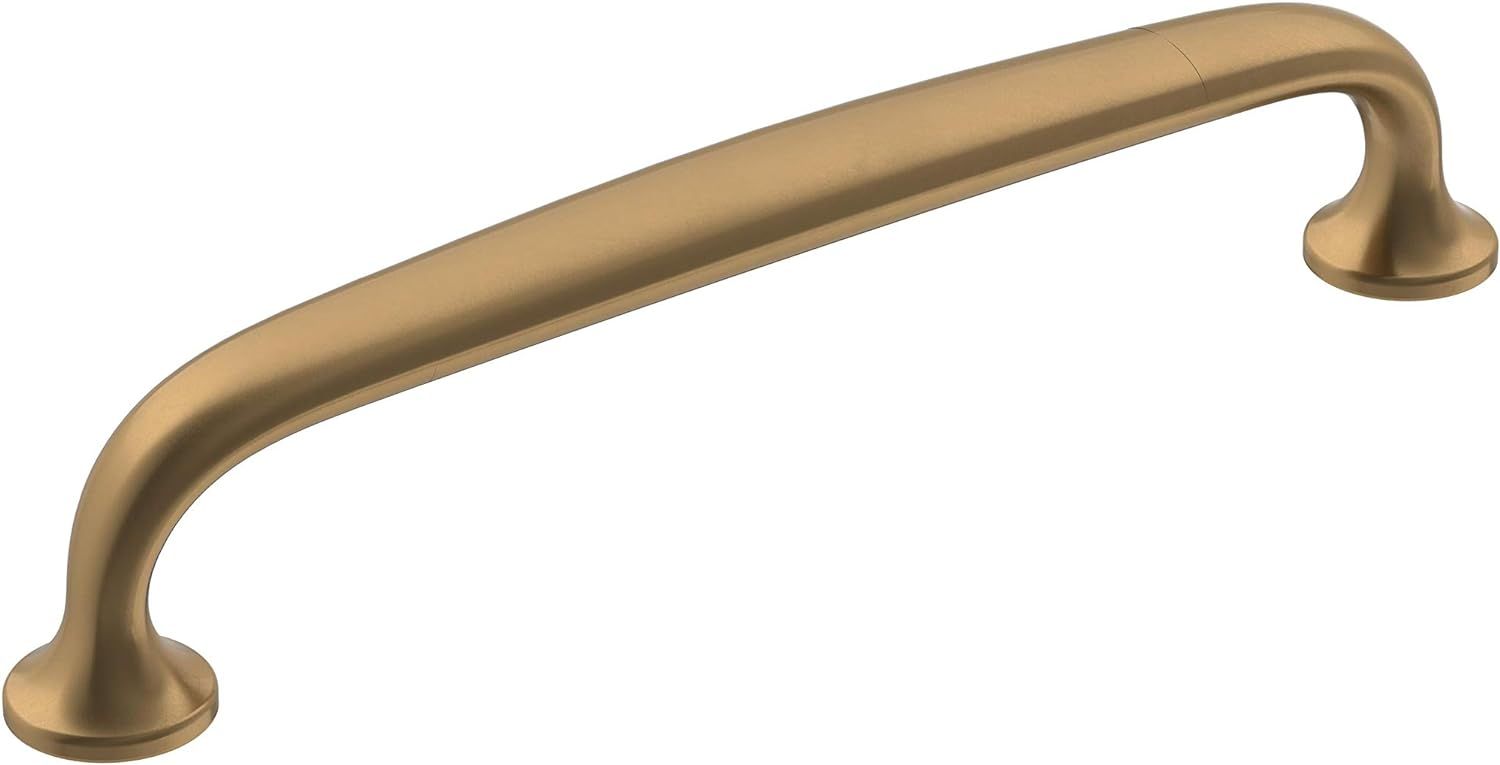 Champagne Bronze Traditional Cabinet Bar Pull with Mounting Hardware