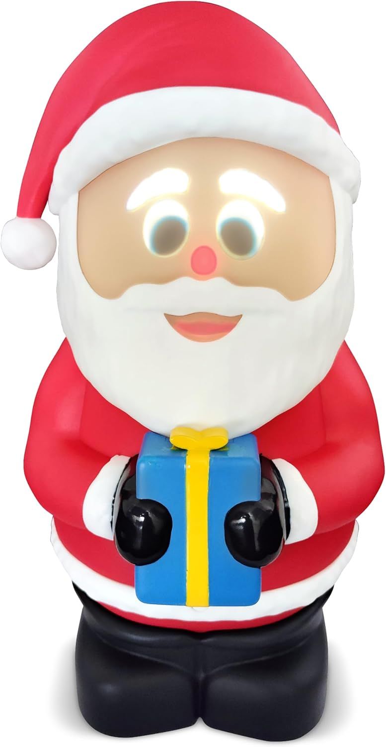 Animated Santa Claus with LED Projector and Speaker