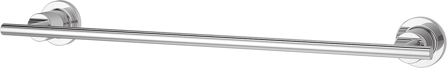 Contemporary 18" Polished Chrome Towel Bar