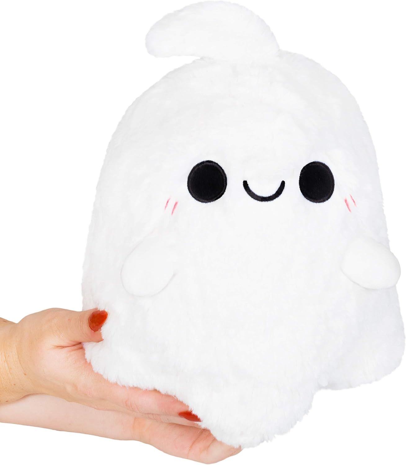 Mini White Plush Spooky Ghost Toy