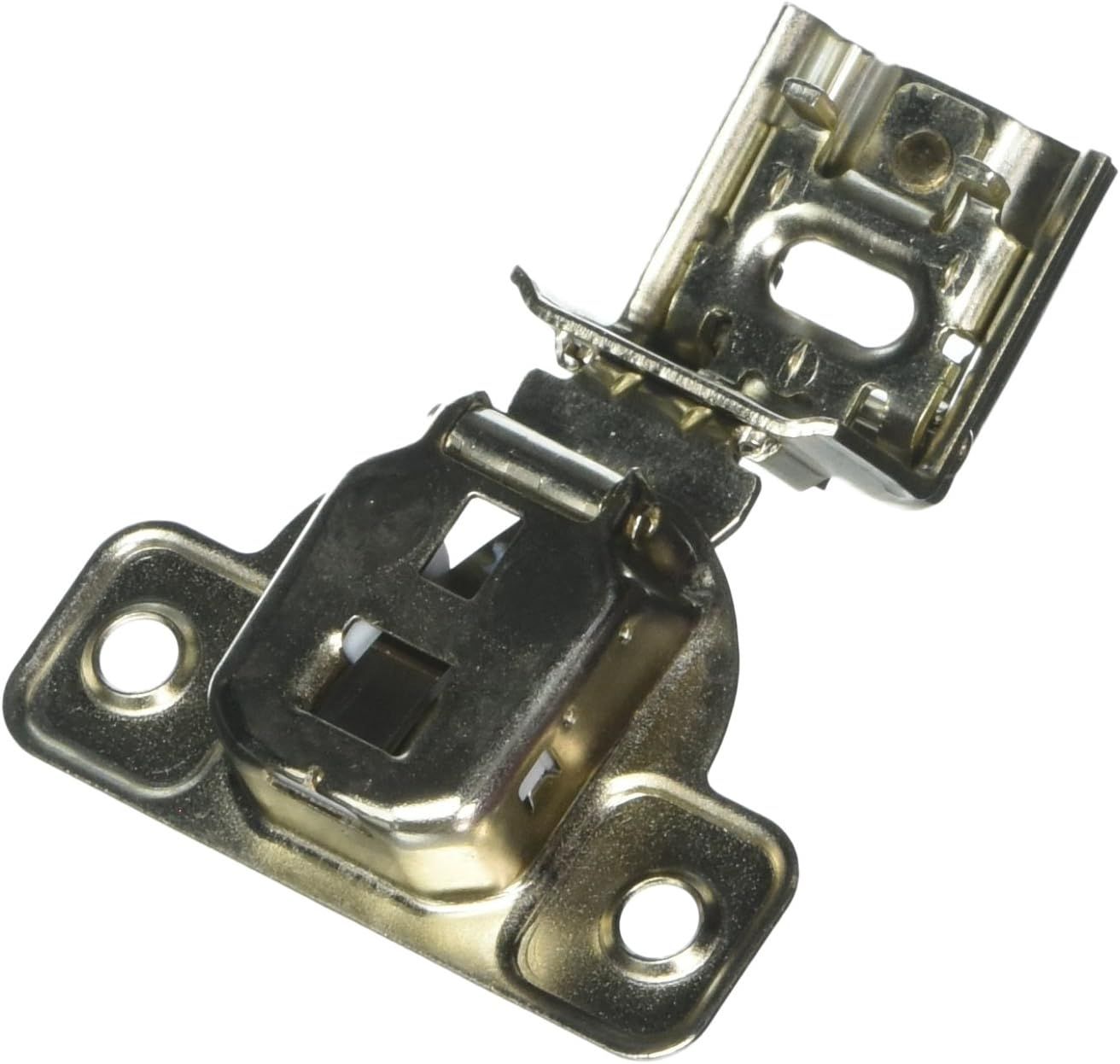 Polished Nickel Euro-Style Soft Close Cabinet Hinges