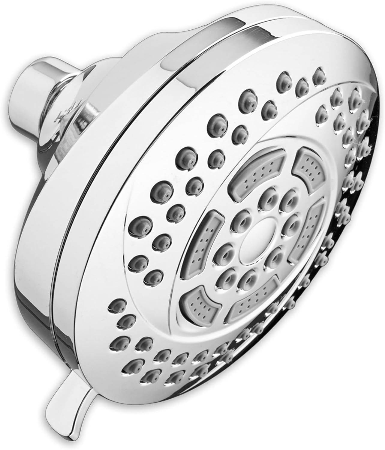 HydroFocus 6-Function Polished Chrome Fixed Showerhead