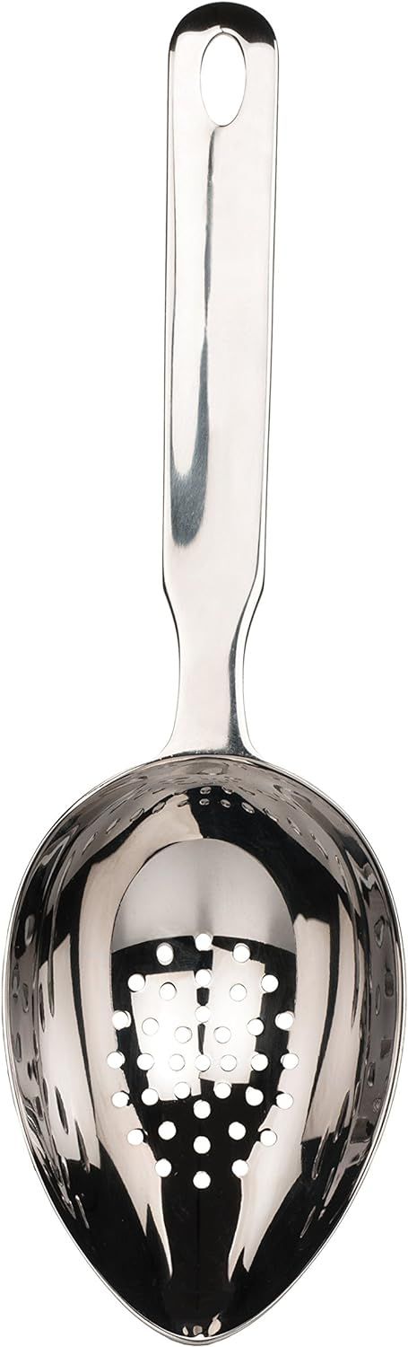 10.25" Stainless Steel Ice Scoop with Drain Holes