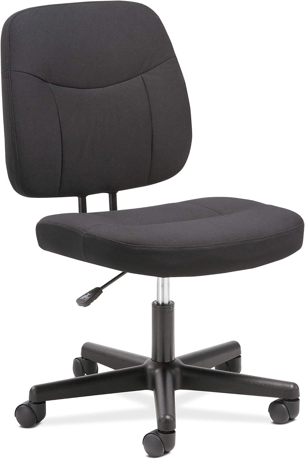 ErgoFlex 360° Swivel High-Back Task Chair in Black Nylon