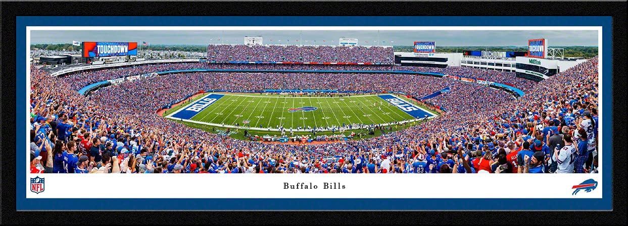 Pittsburgh Steelers Panoramic Framed Sports Poster with Single Mat