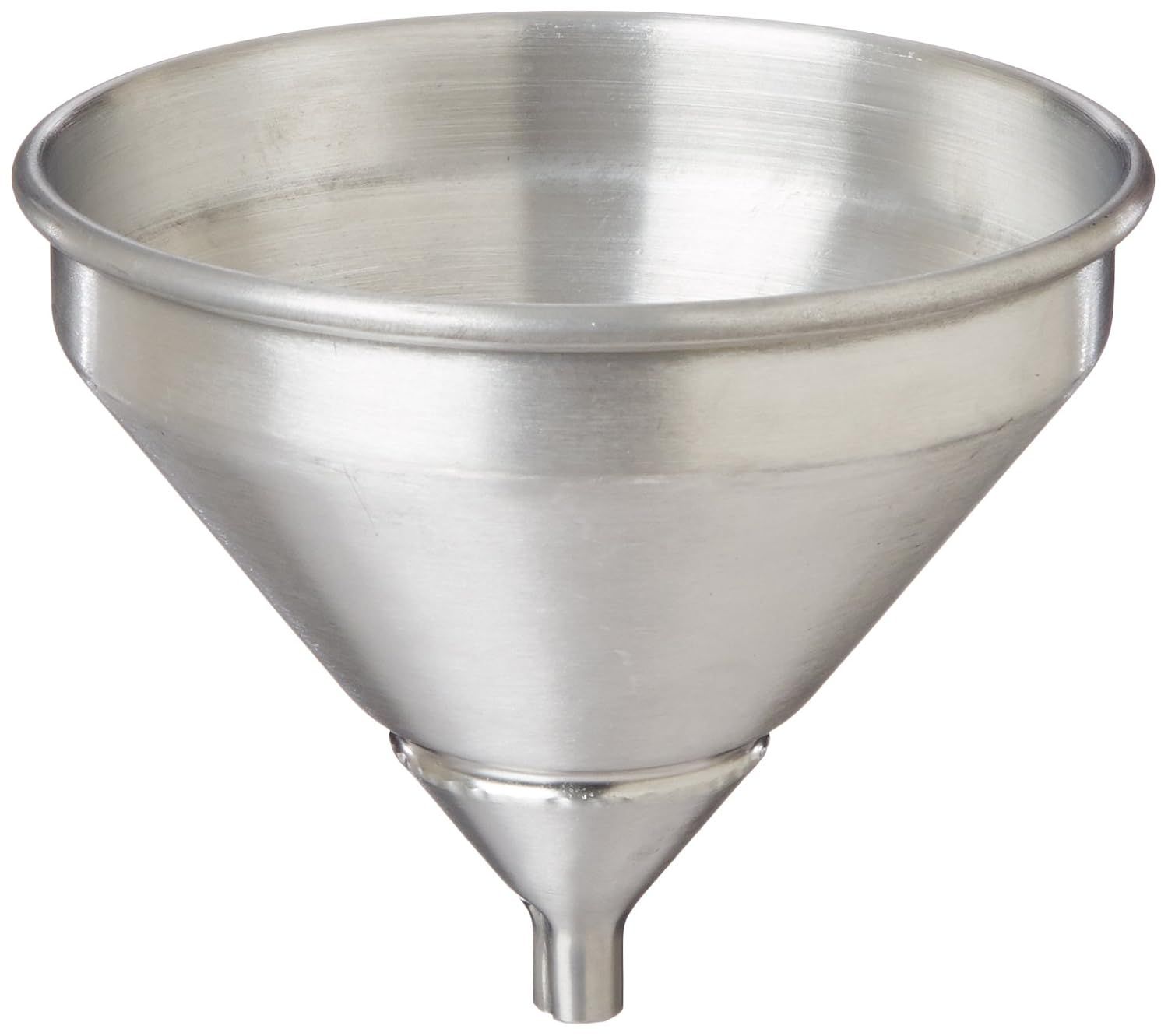 Silver Aluminum Strainer Funnel with Air Vents