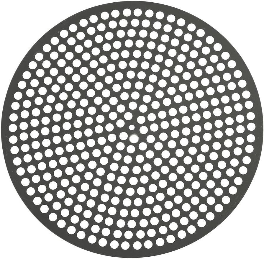 16" Round Perforated Anodized Aluminum Pizza Disk