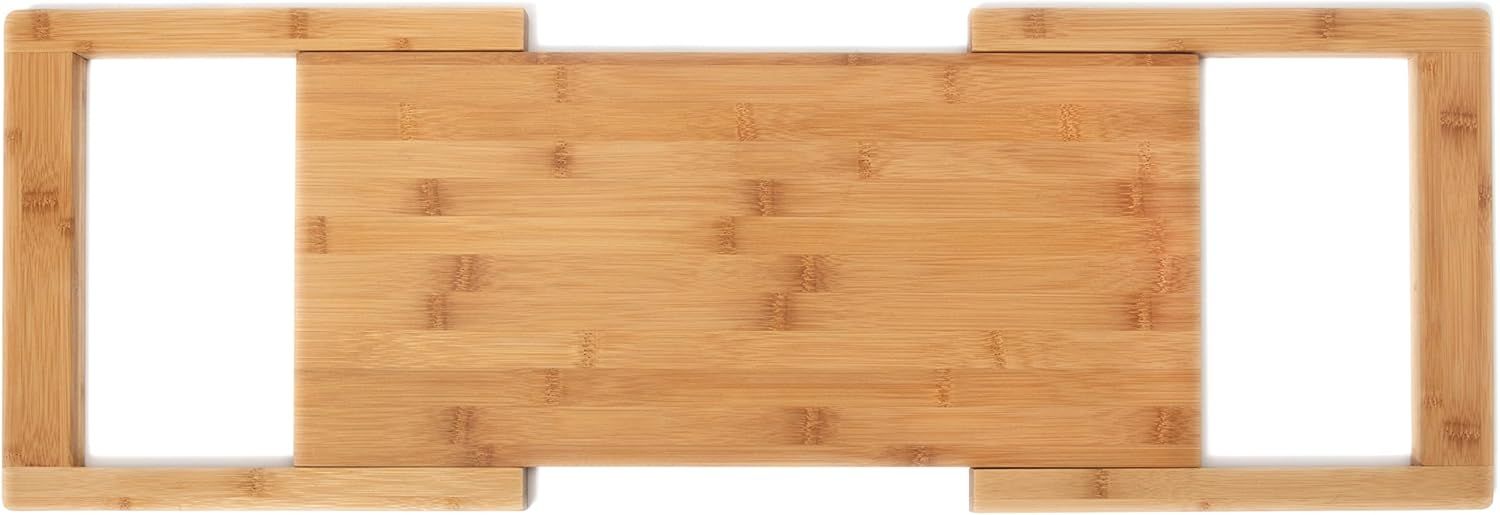 Expandable Bamboo Over-the-Sink Cutting Board