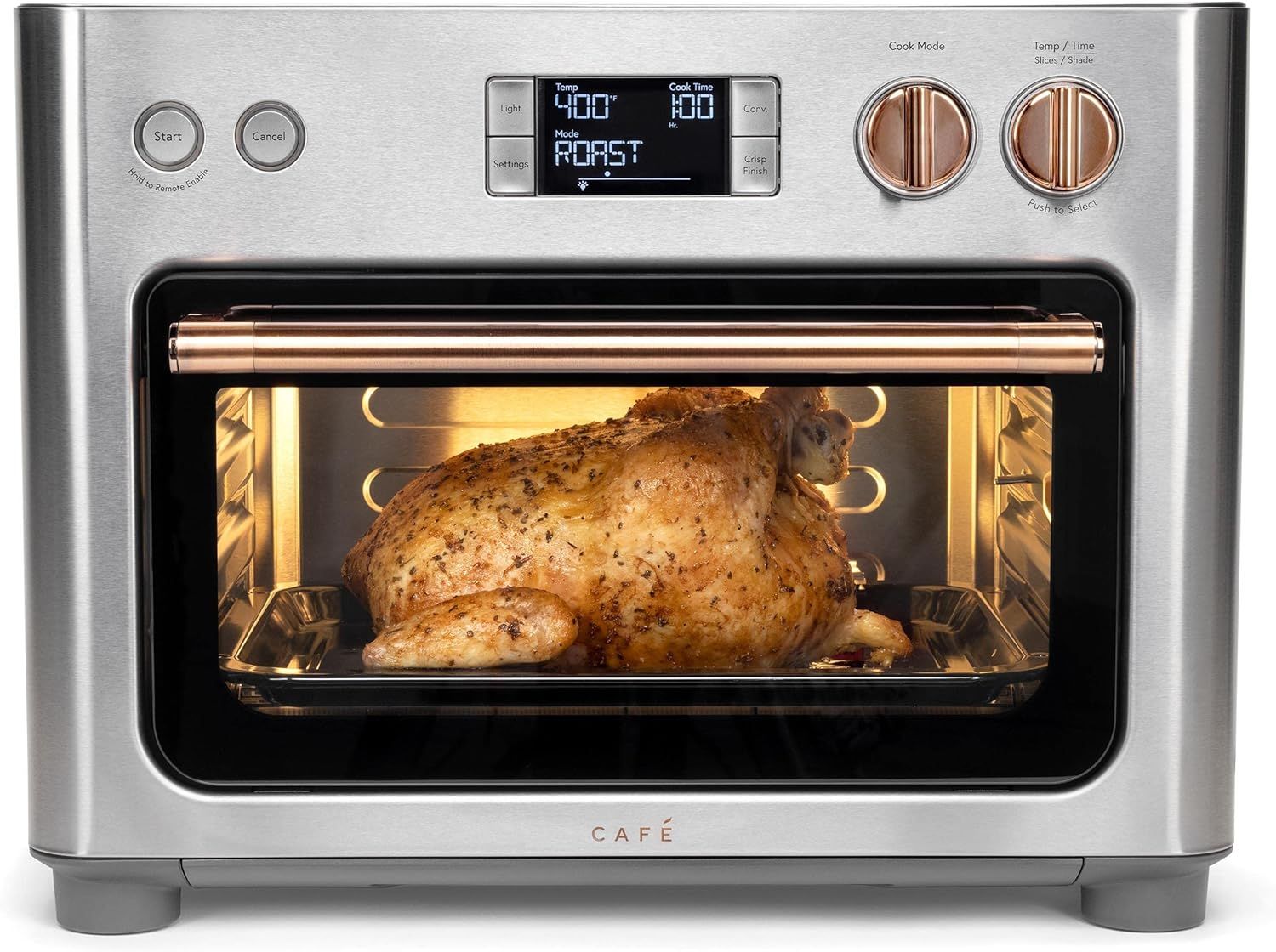 Stainless Steel Countertop Toaster Oven with Air Fry