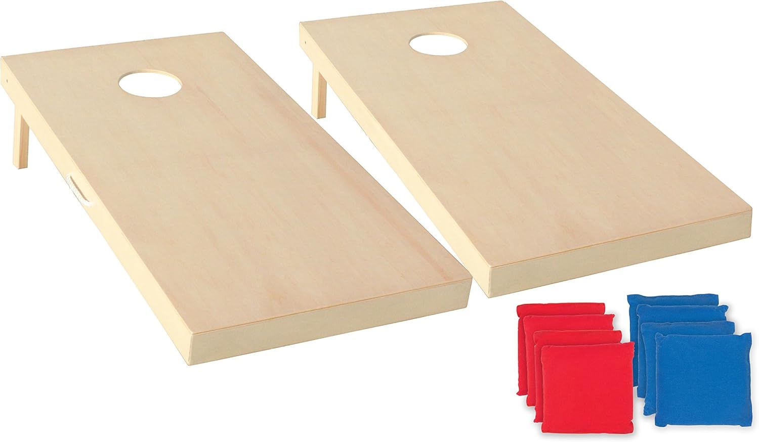 Birch Veneer 2x4 Cornhole Set with Bean Bags