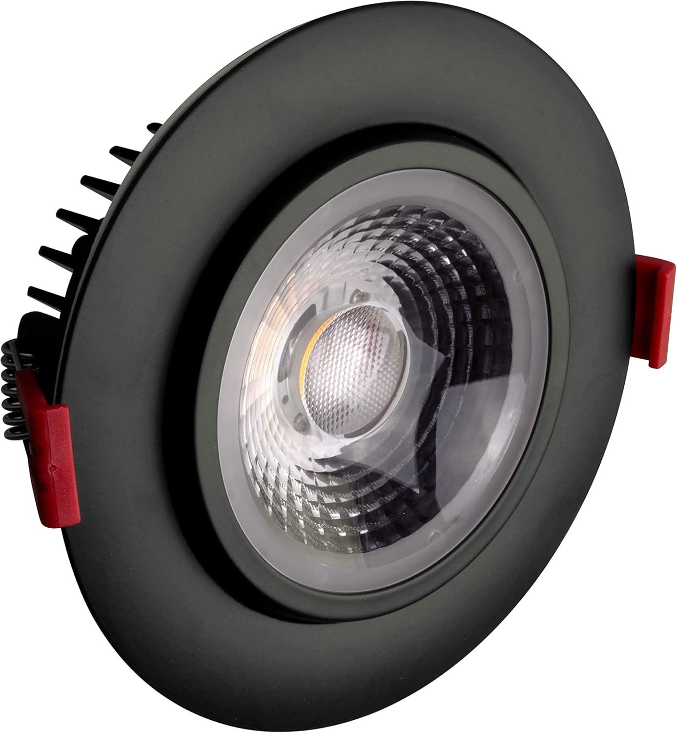 Nicor Black Aluminum 4-Inch LED Gimbal Recessed Downlight