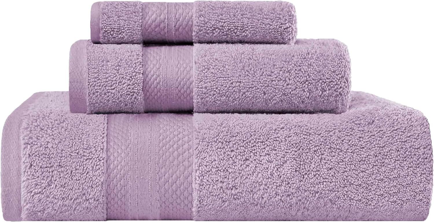 Wisteria Turkish Cotton 3-Piece Towel Set