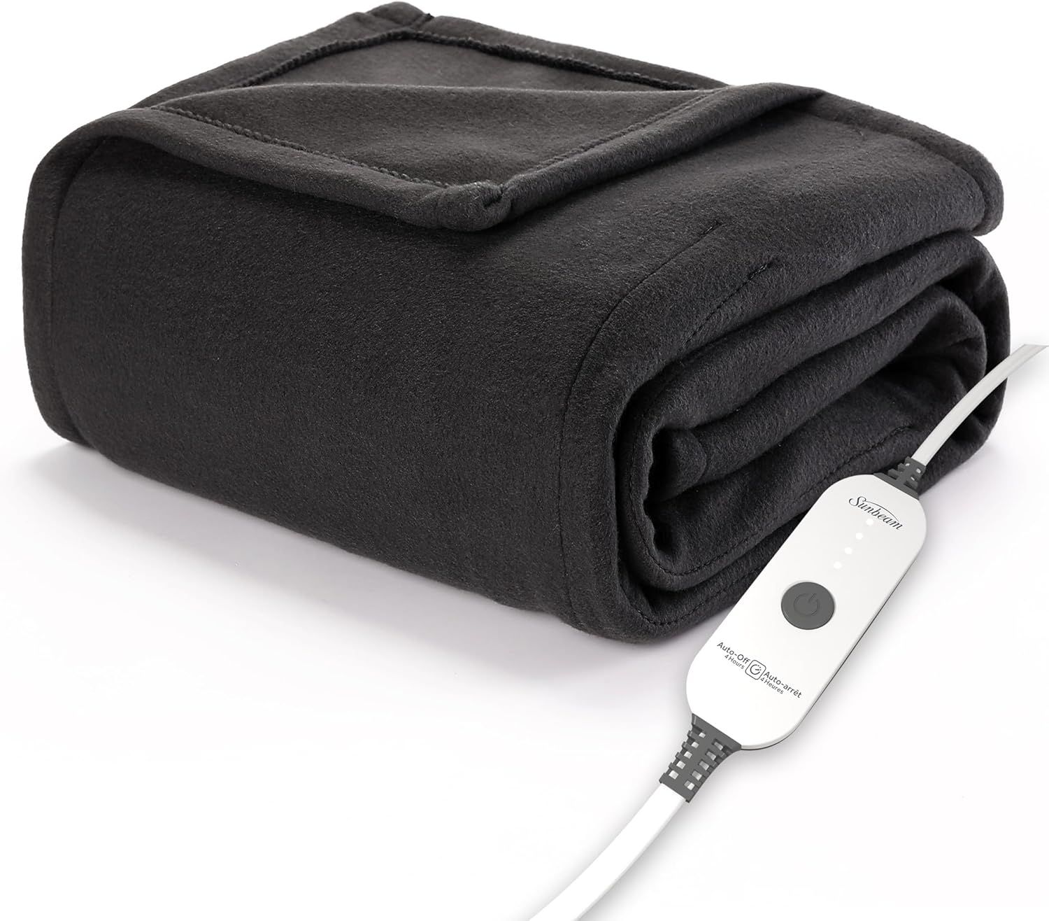 Night Fog Fleece Electric Heated Throw Blanket, 60" x 50"