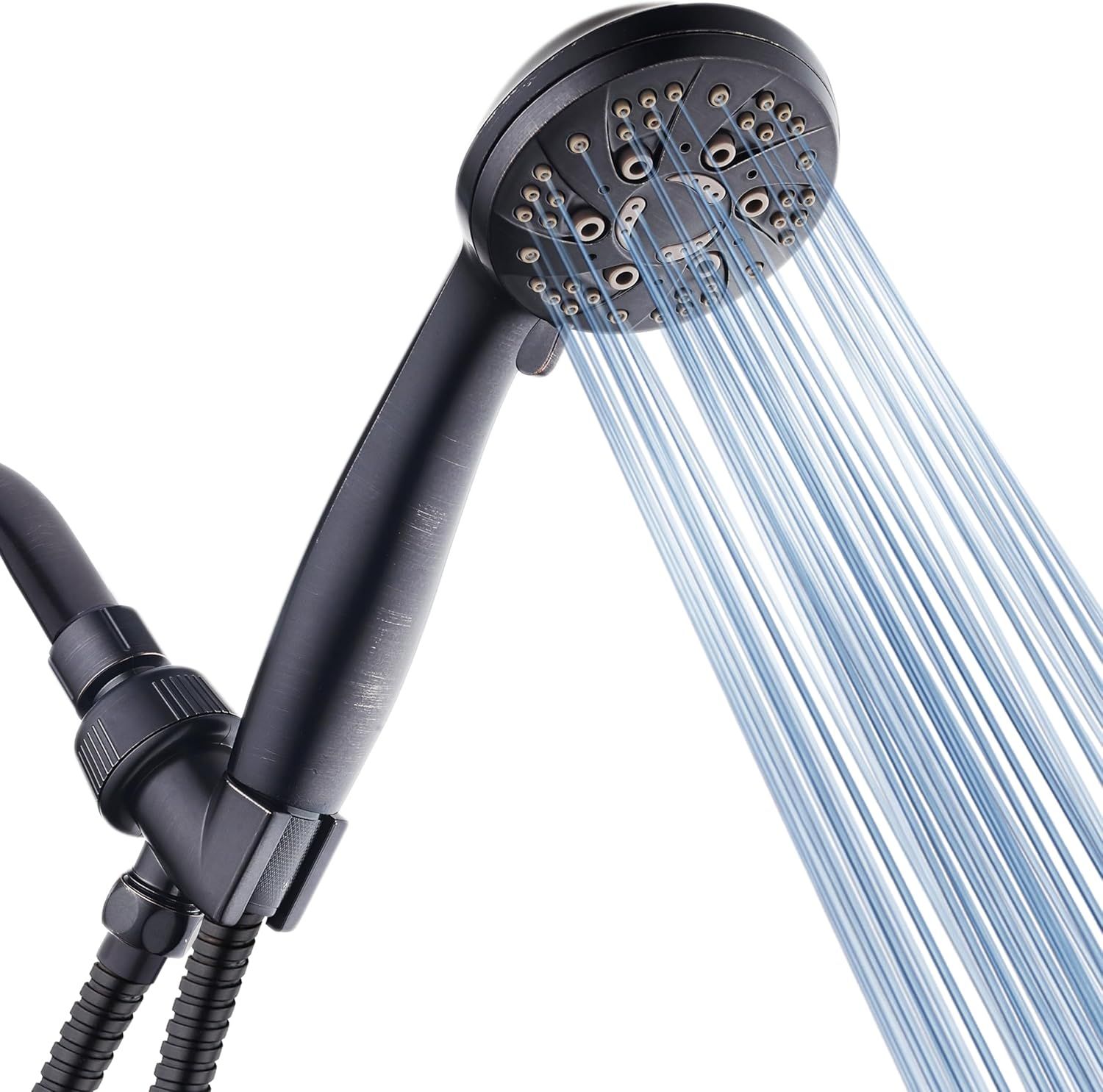 Oil Rubbed Bronze Handheld Shower with 6 Spray Settings