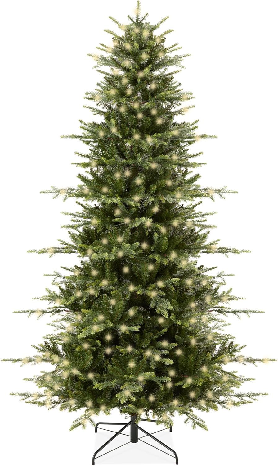 6ft Pre-Lit Multicolor LED Aspen Fir Christmas Tree