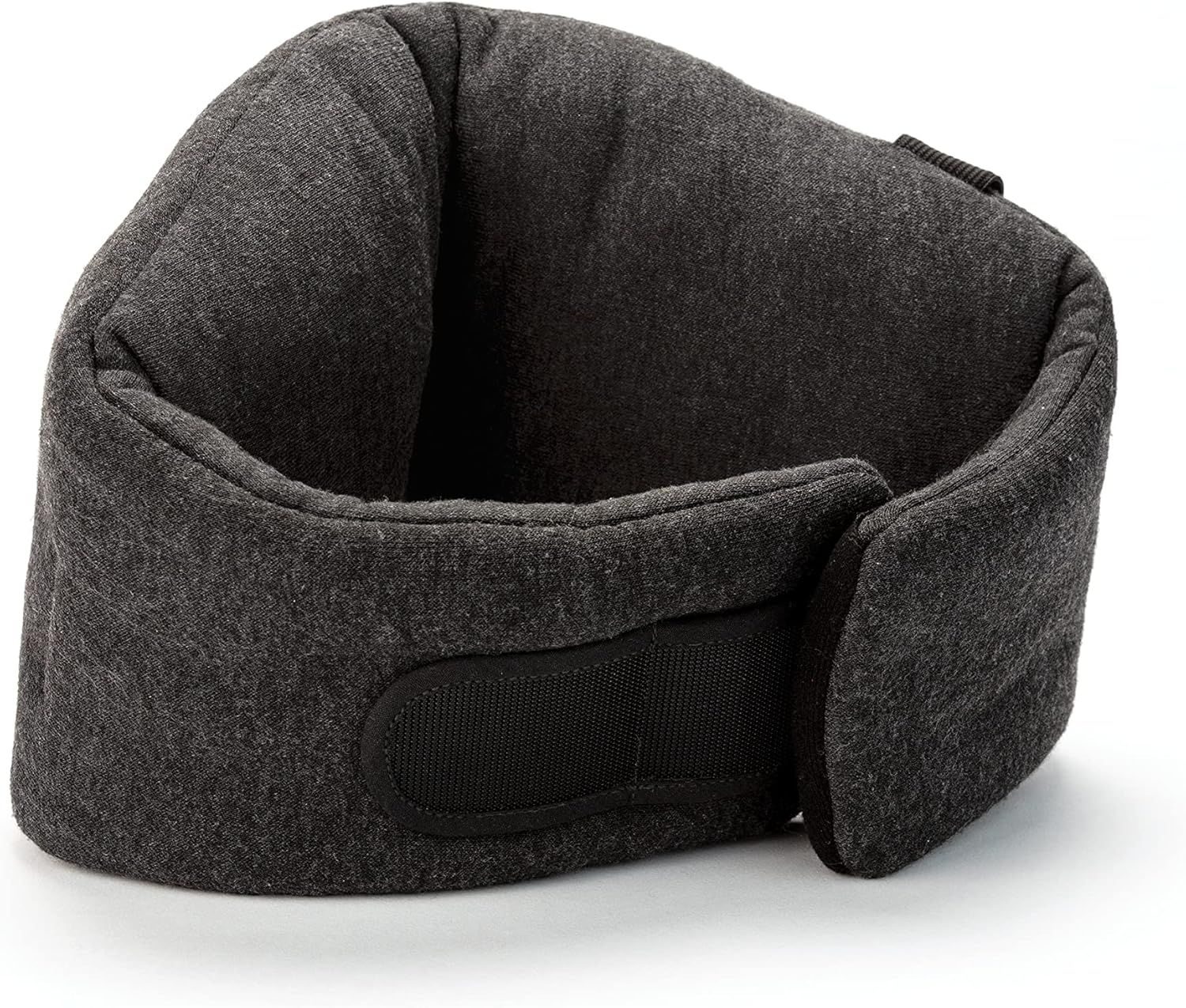 Gray Memory Foam Adjustable Travel Pillow