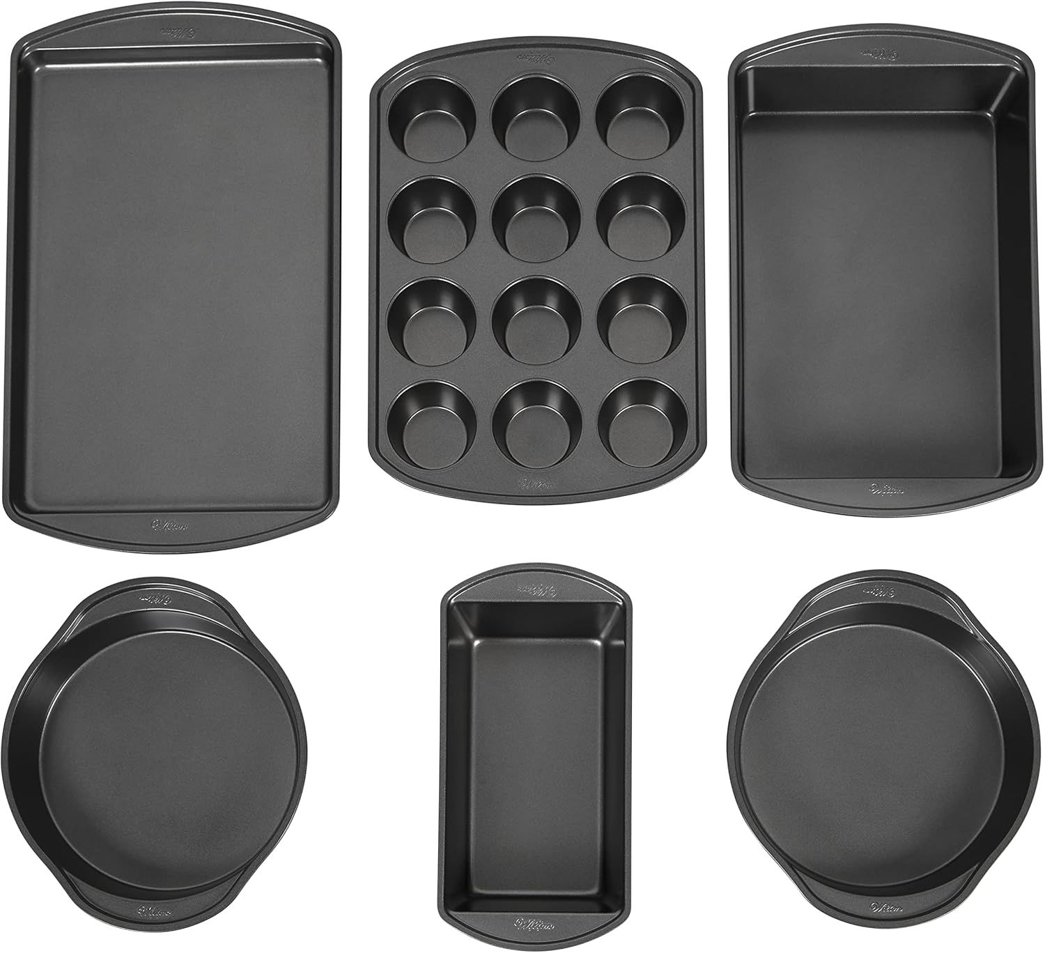 Wilton Nonstick Steel 6-Piece Bakeware Set