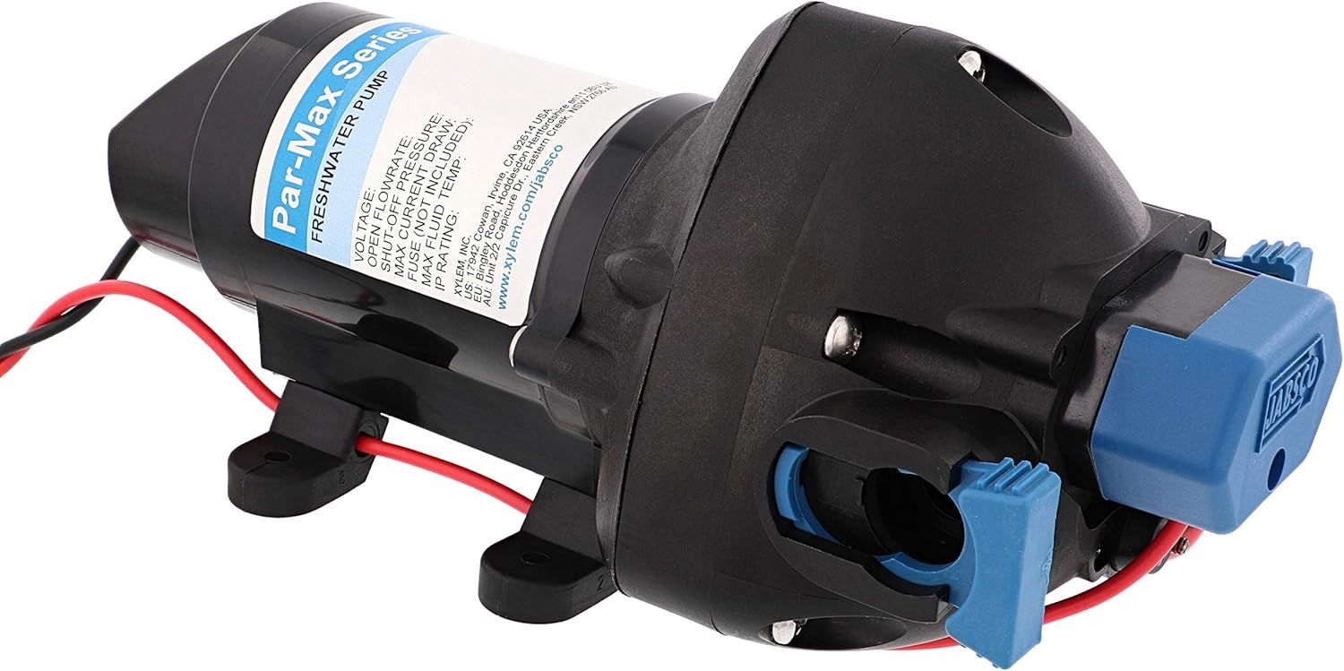 Par-Max 12V Black and Blue Water Pressure Pump