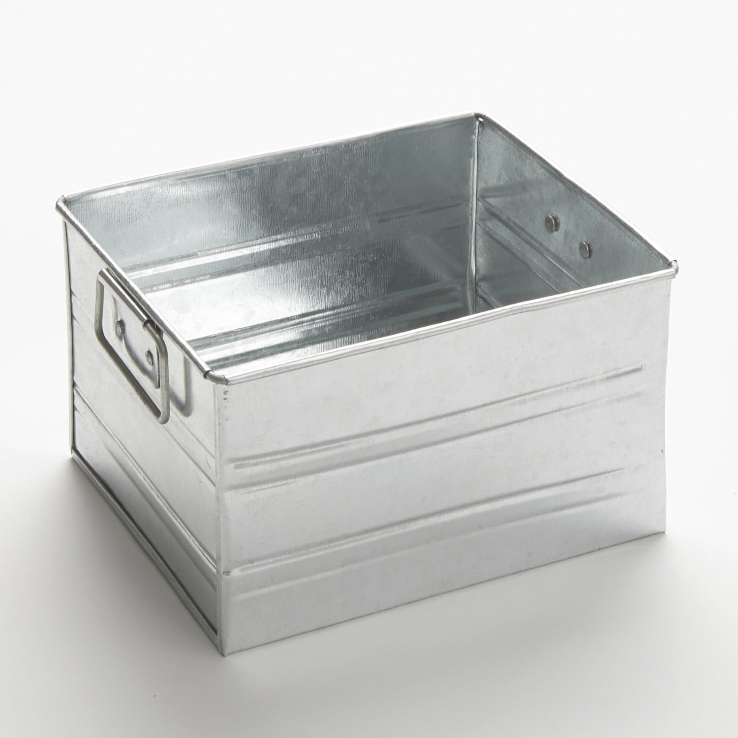 Galvanized Steel Rectangular Condiment Caddy