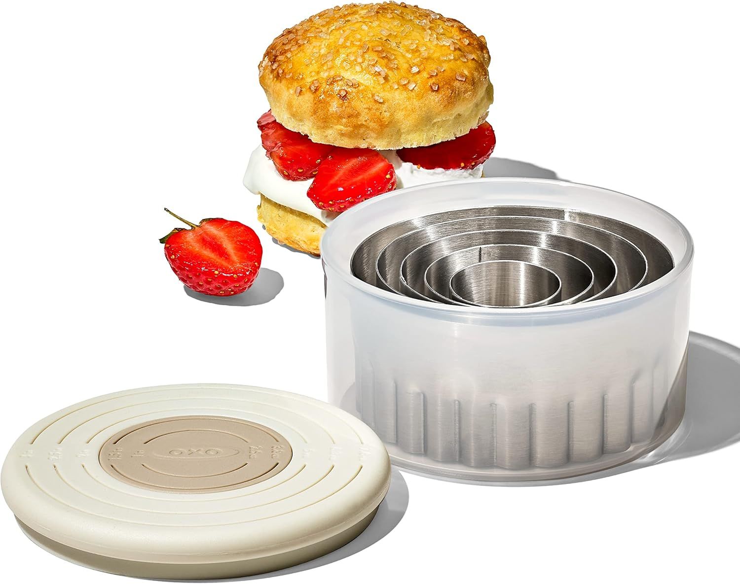 Stainless Steel Double-Sided Cookie and Biscuit Cutter Set