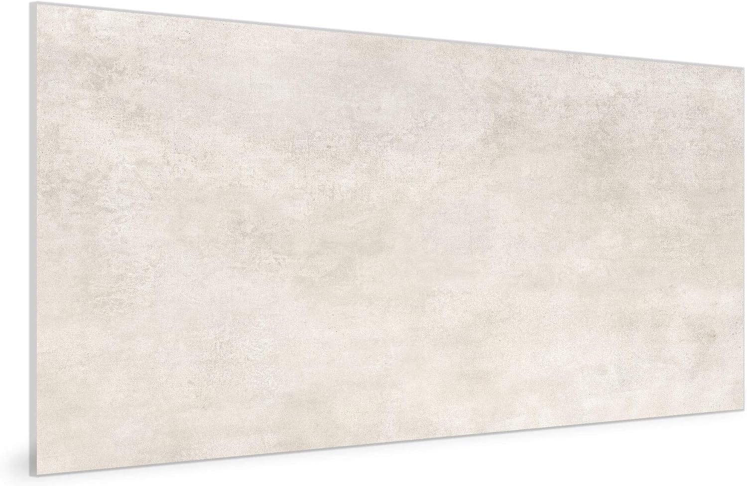 Light Gray Textured PVC Bathroom Wall Panel - 15.7" x 24.4"