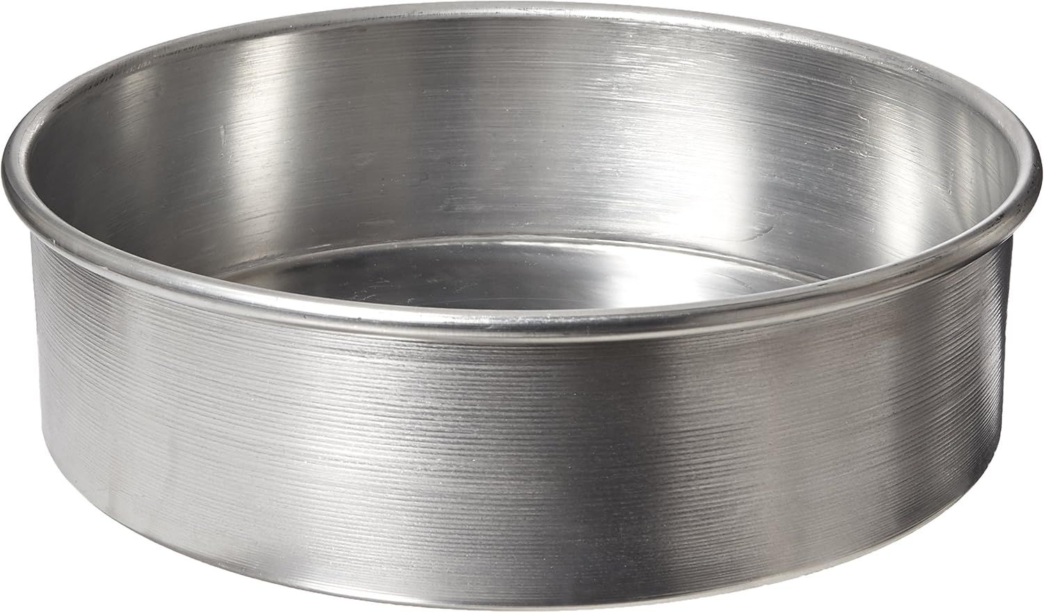 10-Inch Round Silver Aluminum Cake Pan