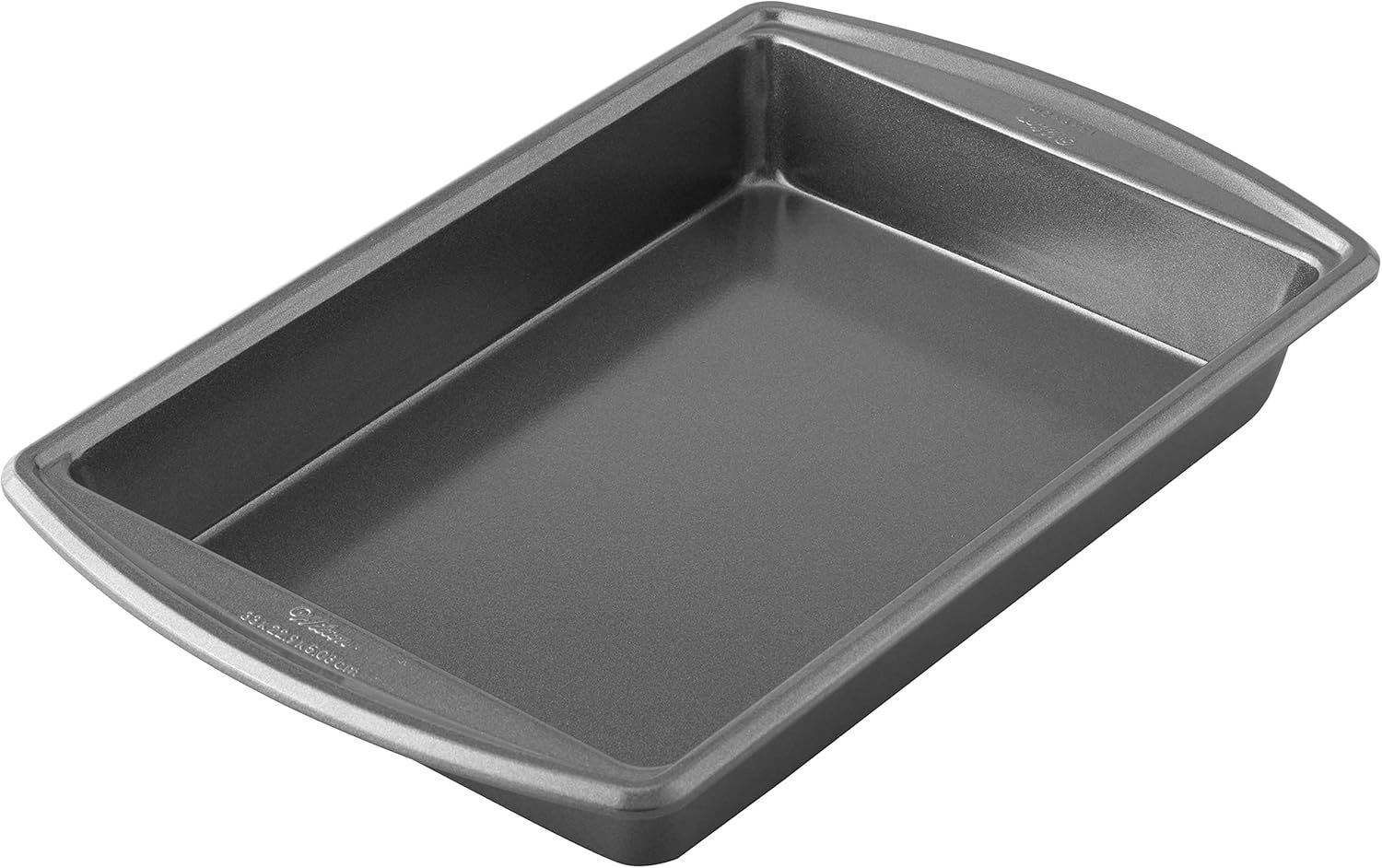 Silver Nonstick Silicone Rectangle Baking Pan, 9 x 13 Inch