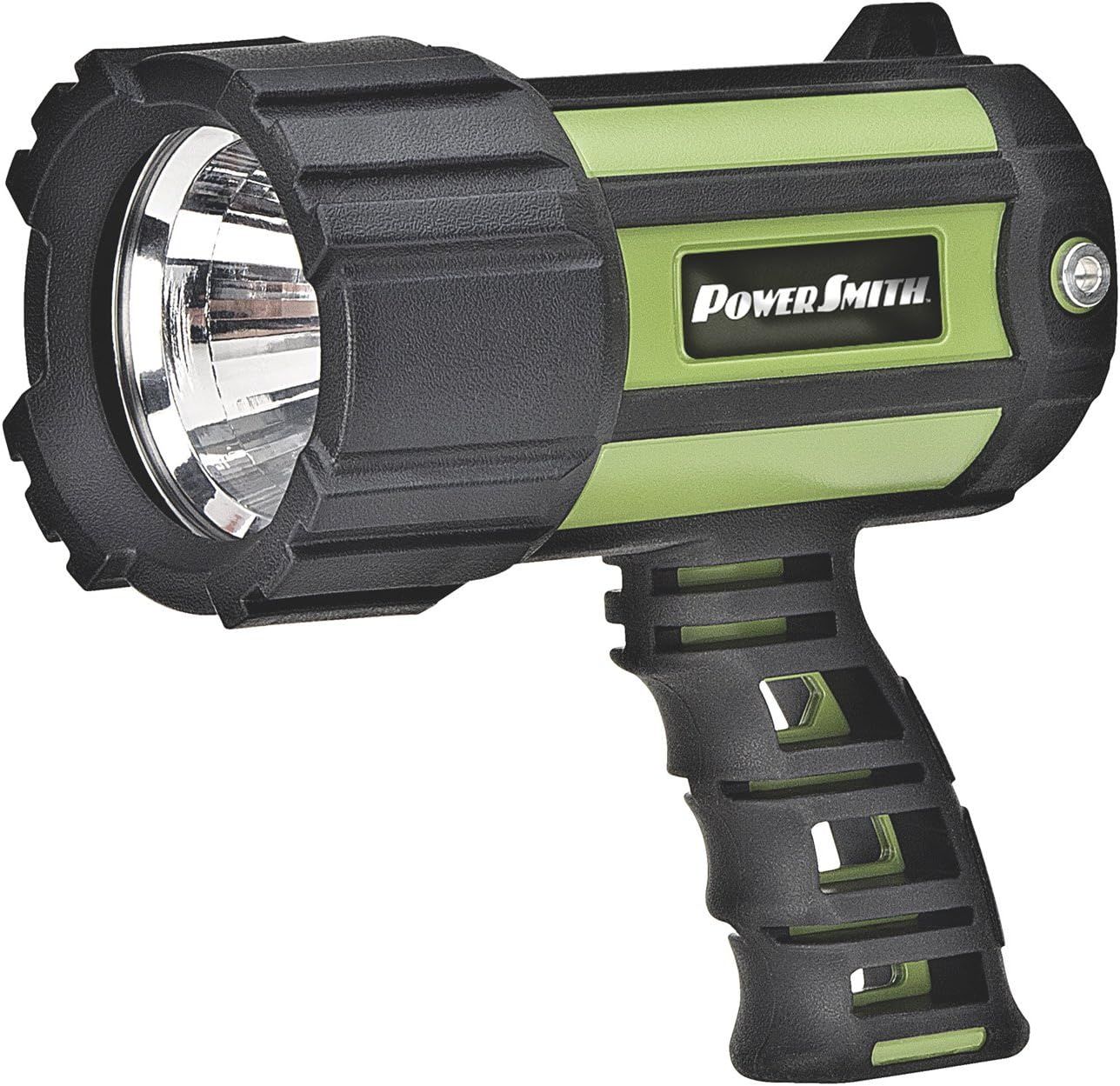 Green and Black Rechargeable LED Waterproof Spotlight