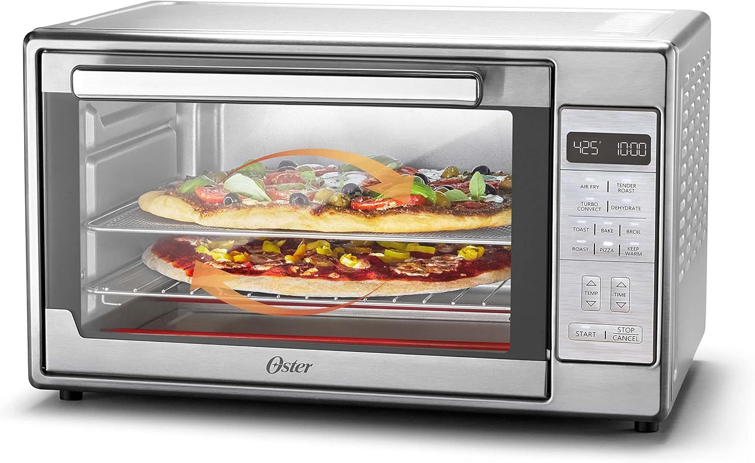 Extra-Large Stainless Steel Digital Air Fryer Oven