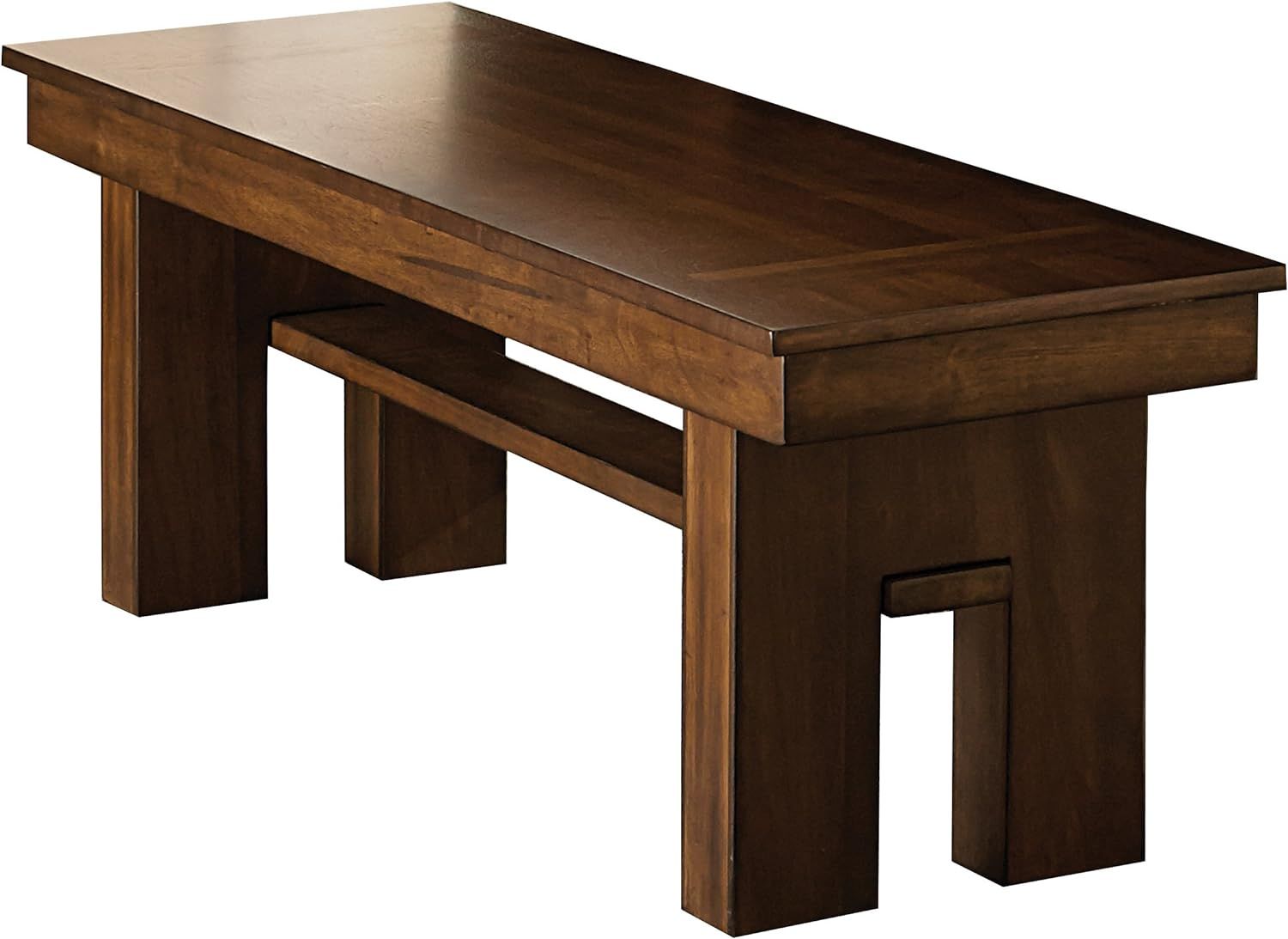 Sedley Contemporary Walnut 58" Dining Bench