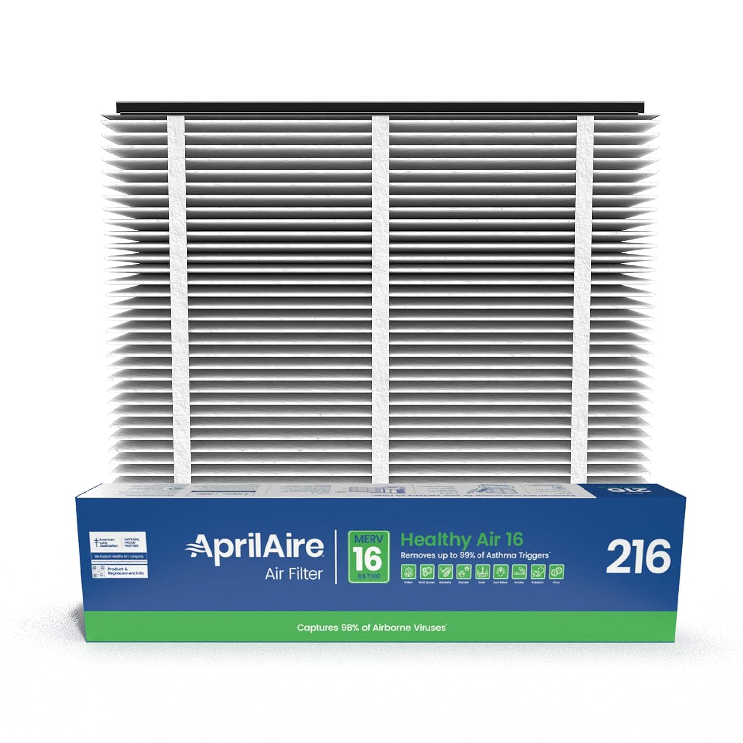 AprilAire 216 MERV 16 Whole House Air Purifier Filter