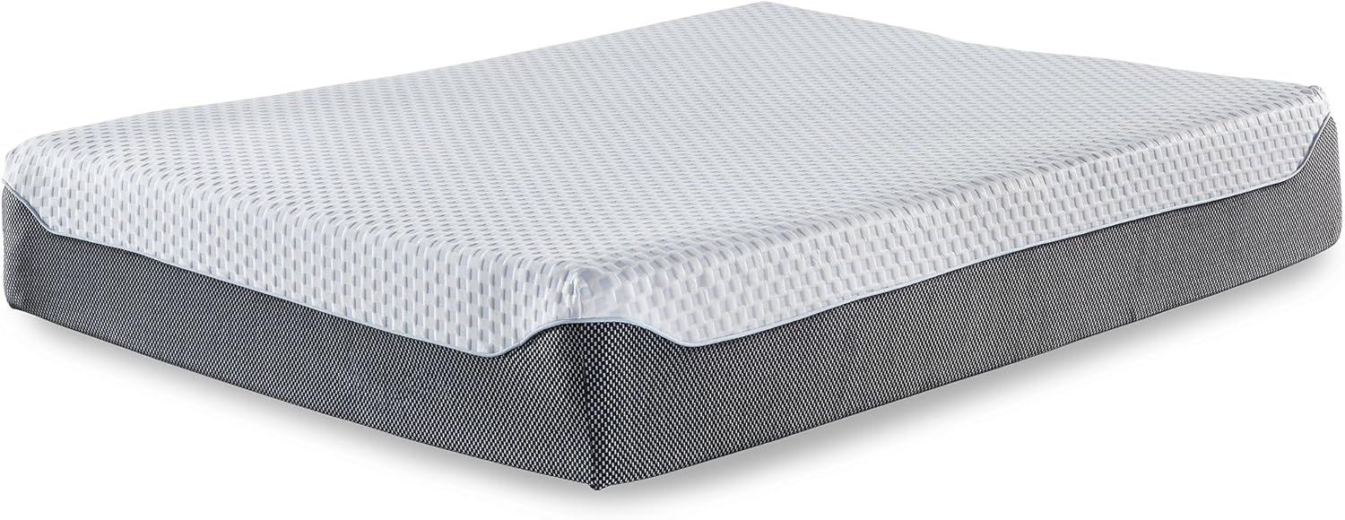 Queen Size White Gel Memory Foam Mattress with Micro Cool Cover