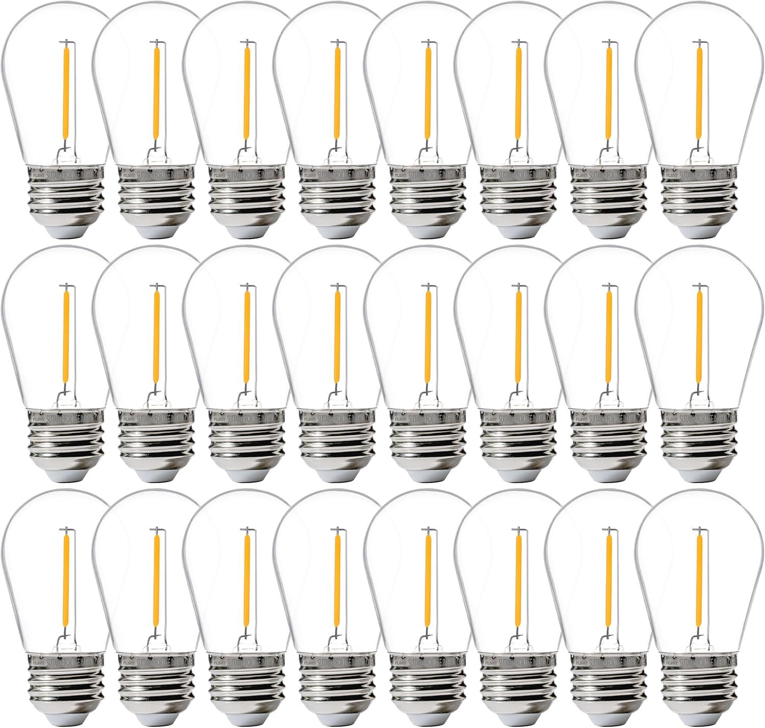 Dimmable LED S14 Vintage Edison Bulbs for Outdoor String Lights