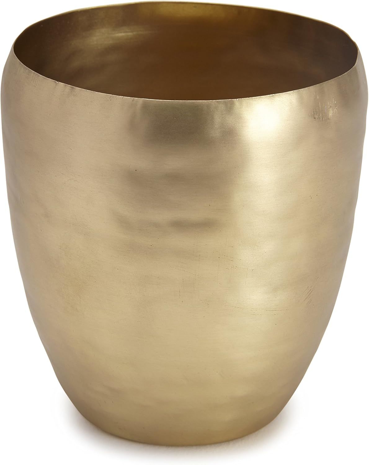 Gold Brass Hollywood Glam Bathroom Tumbler Cup