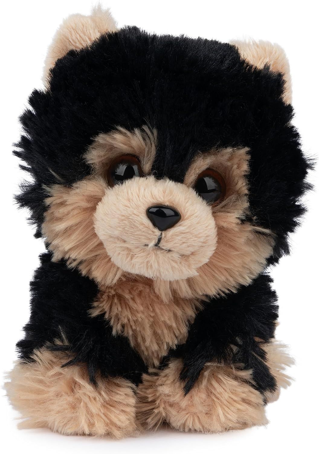 Bree 5'' Black and Brown Yorkie Puppy Plush Toy