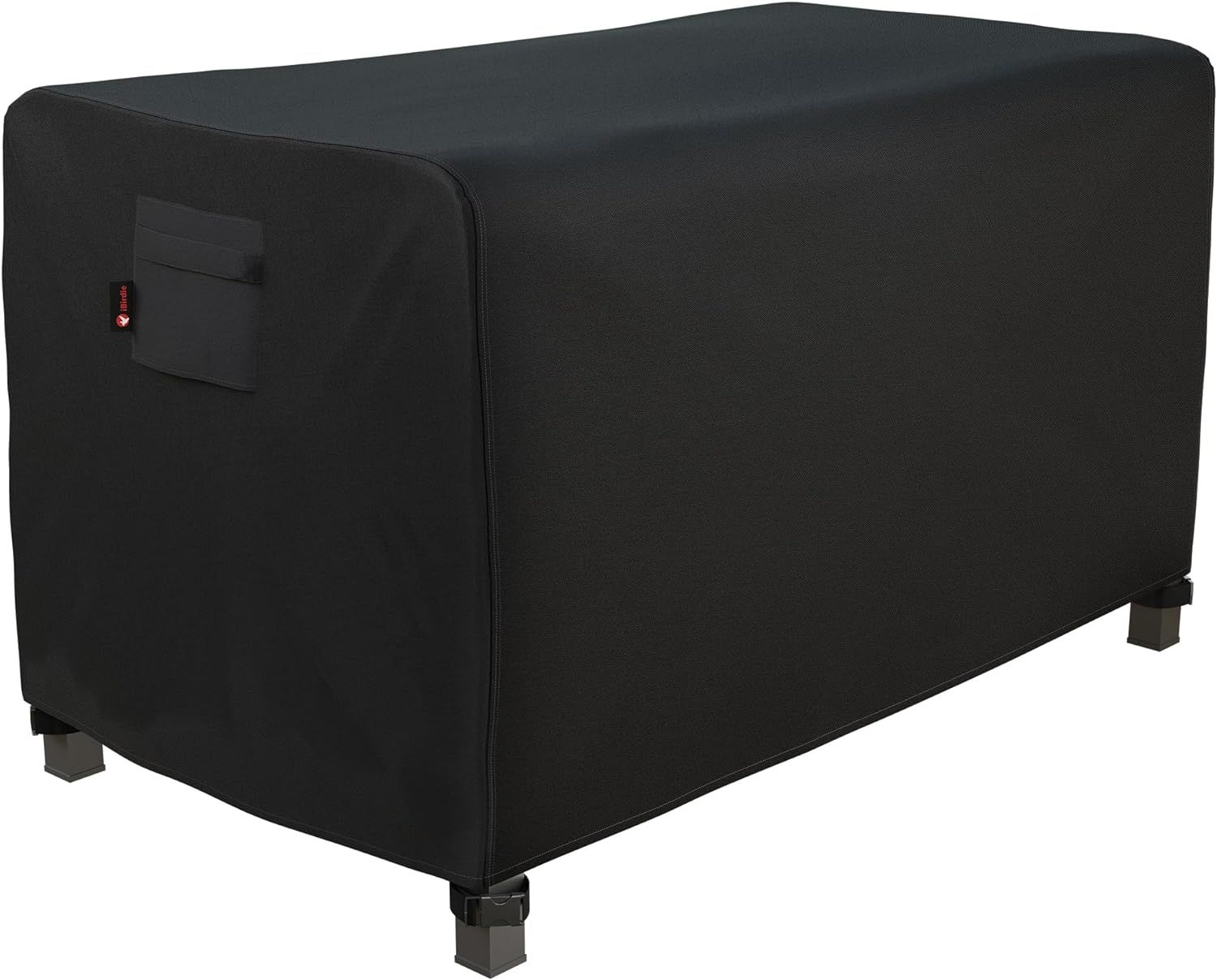 Black Rectangular Waterproof Oxford Canvas Fire Pit Cover