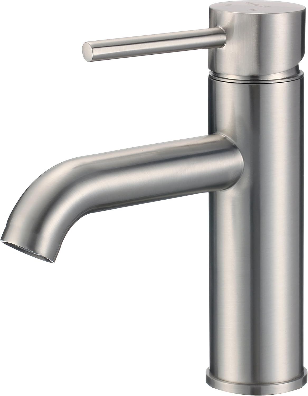 Valle Brushed Nickel Single Handle Bathroom Faucet