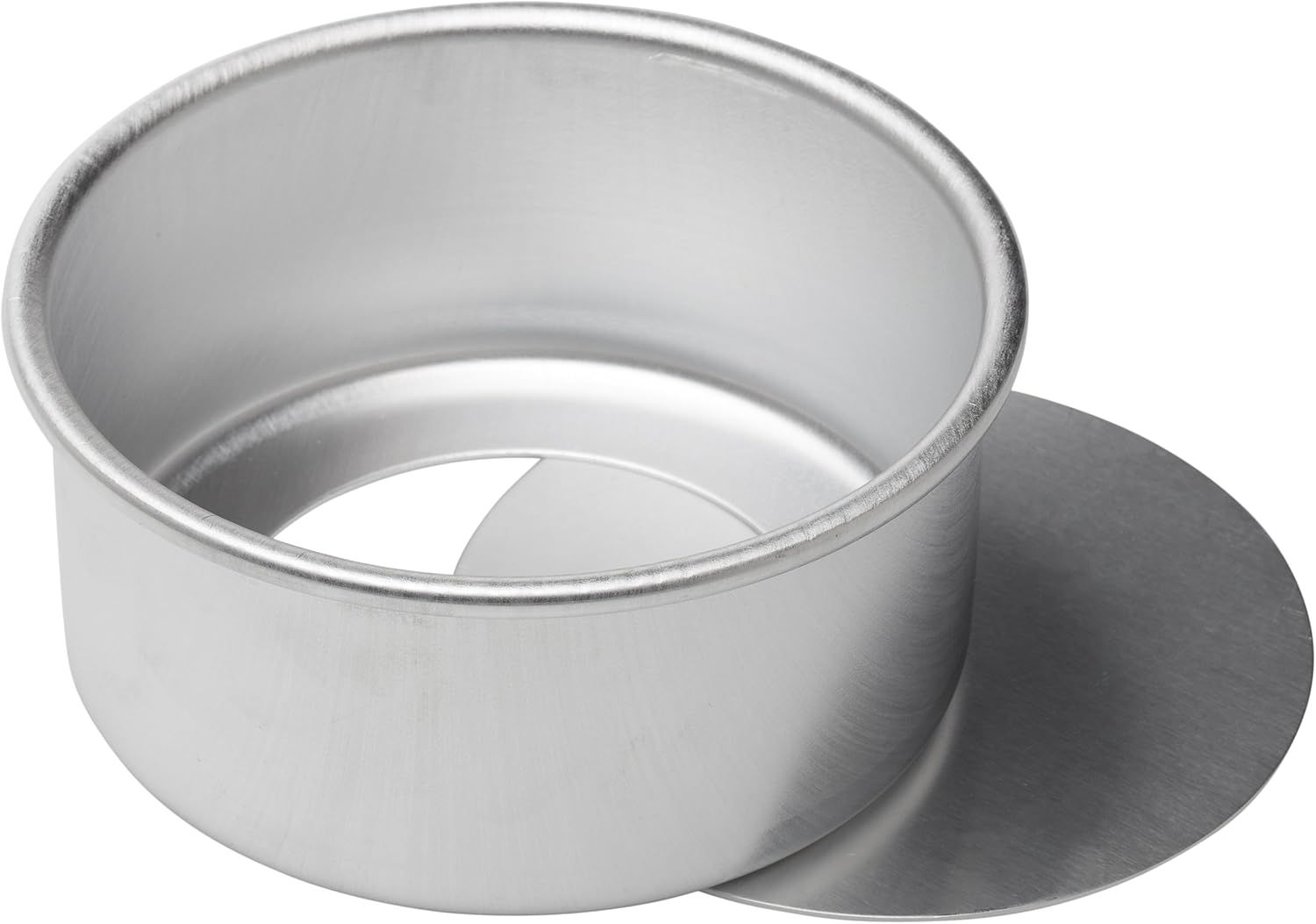 6-Inch Round Aluminum Cake Pan with Removable Bottom