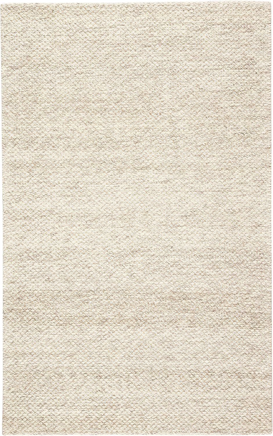 Taupe Flat Woven Handmade Wool 9' x 12' Area Rug