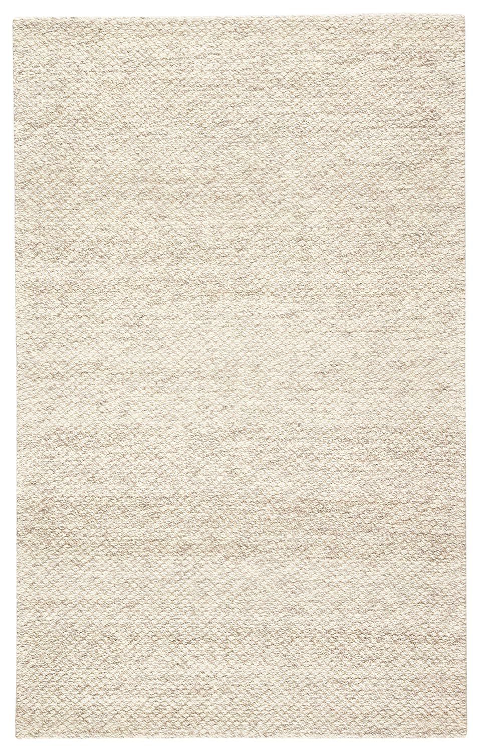 Taupe Flat Woven Handmade Wool 9' x 12' Area Rug