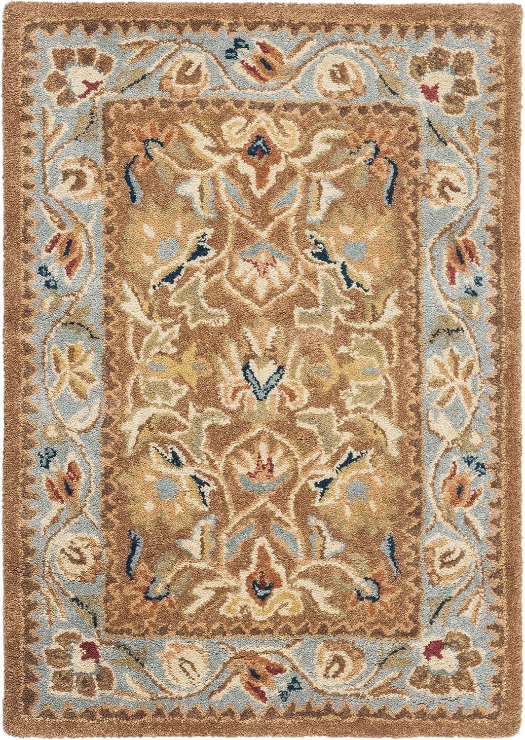 Ivory Elegance Hand-Tufted Wool Cotton Blend 6' x 9' Rug