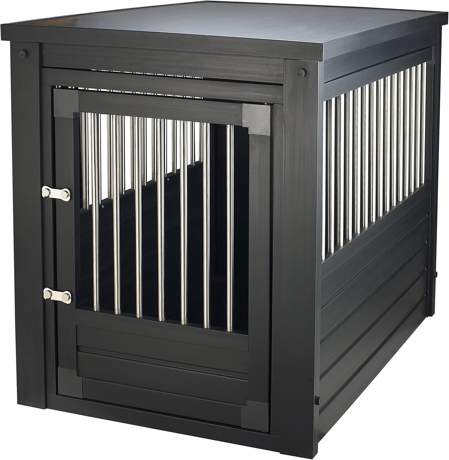 Extra Large Black ecoFLEX Dog Crate End Table