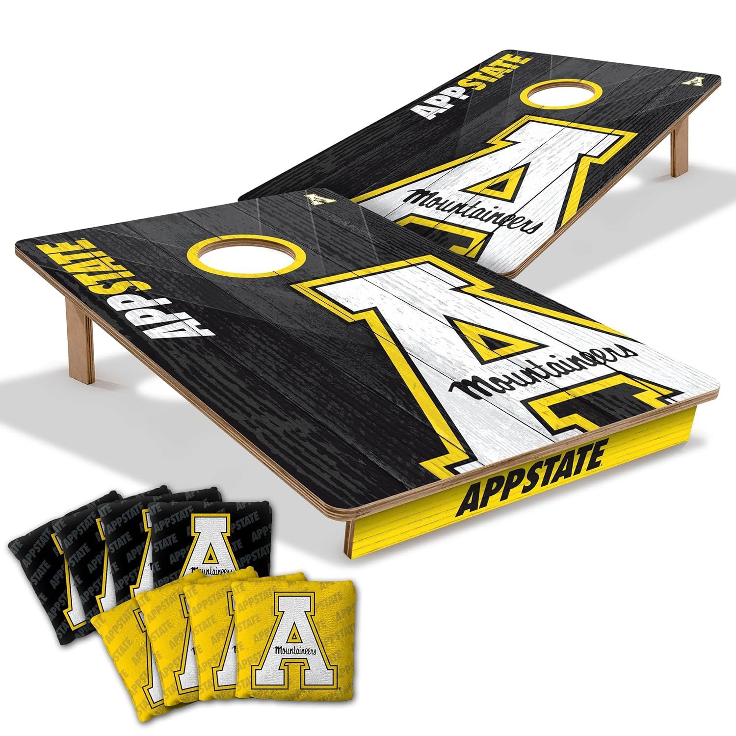 Appalachian State Mountaineers 2' x 3' All-Wood Cornhole Game Set