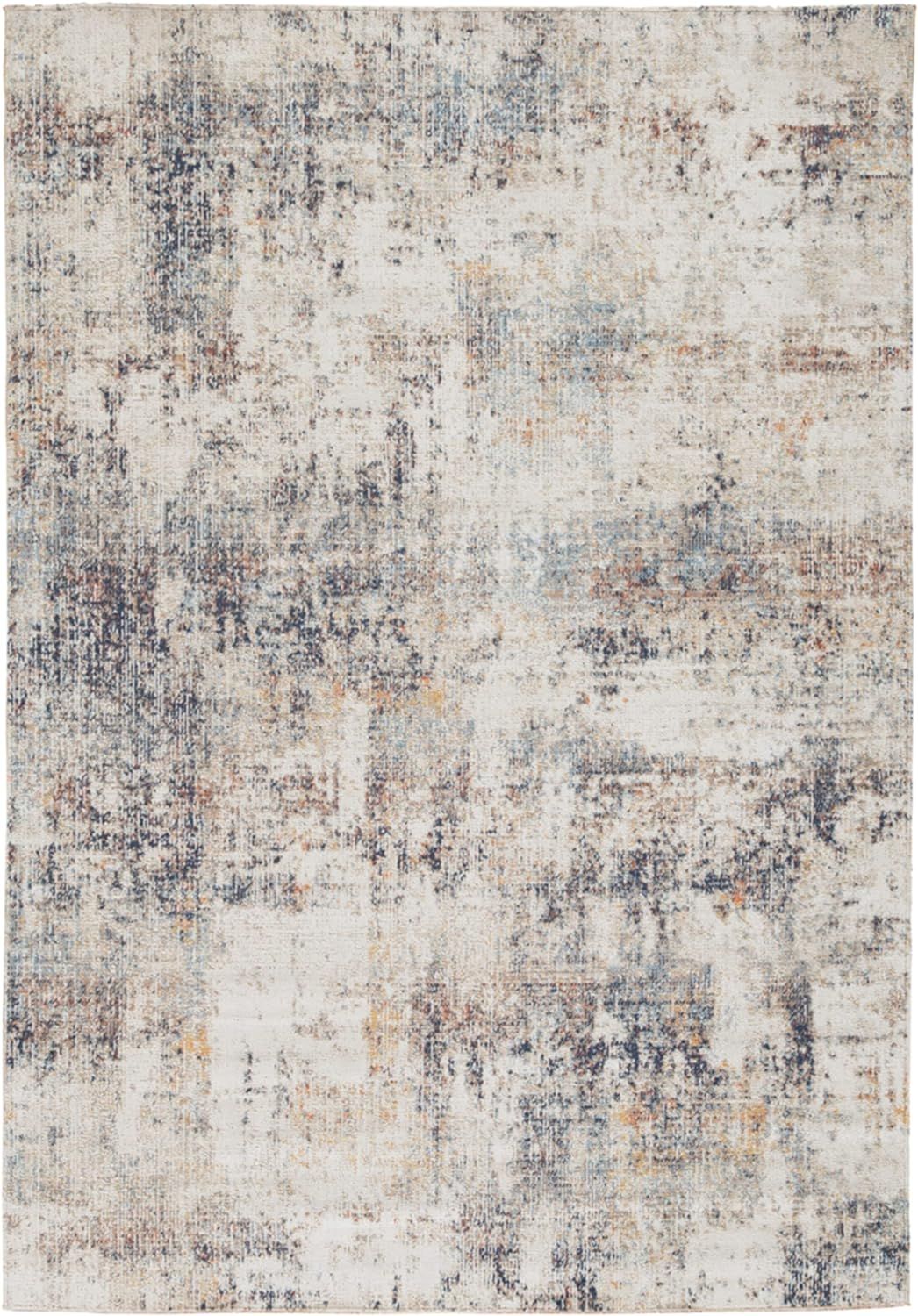 Jerelyn 5' x 7' Multicolor Abstract Synthetic Rug