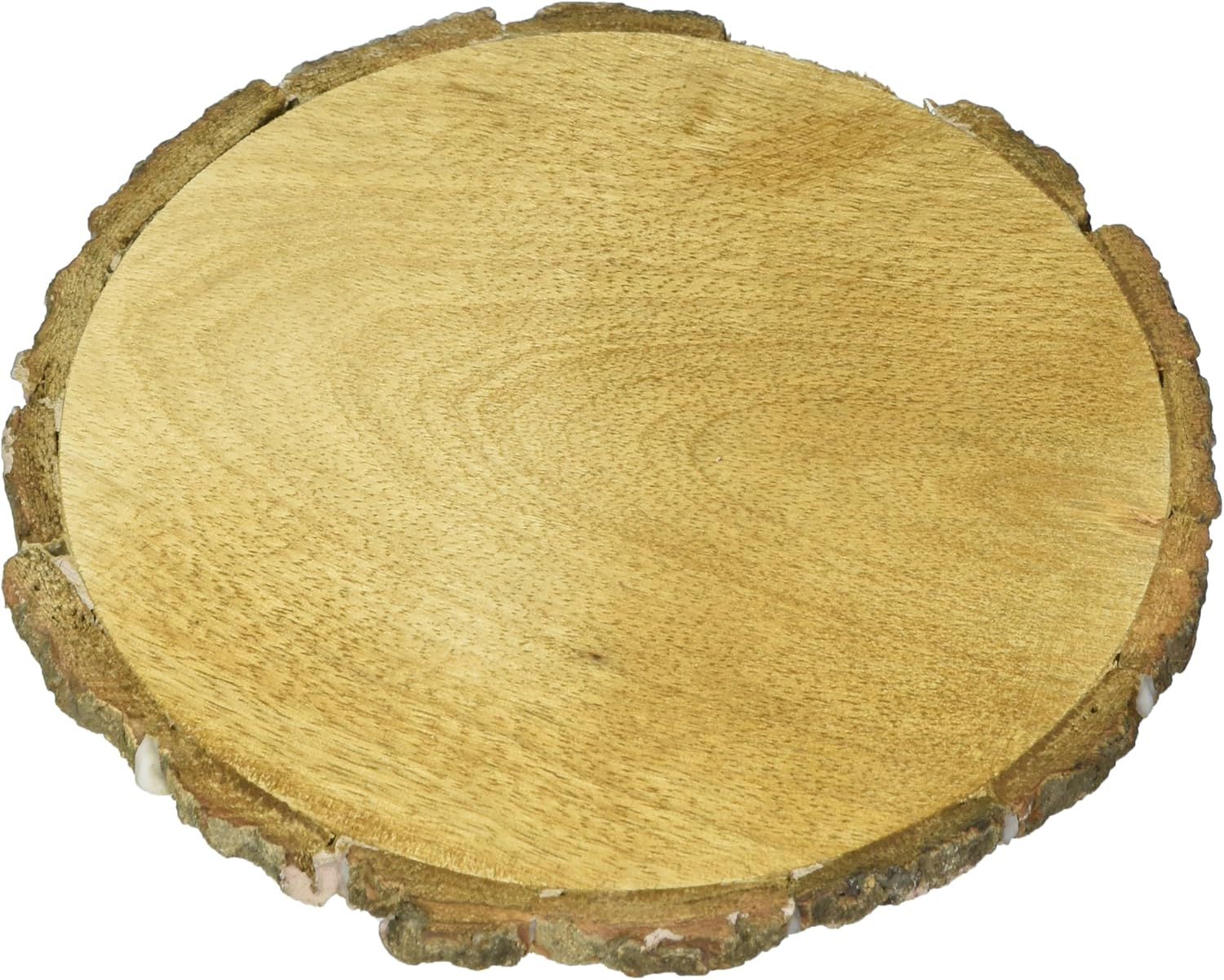 Rustic Natural Wood Slice Coasters Set of 4