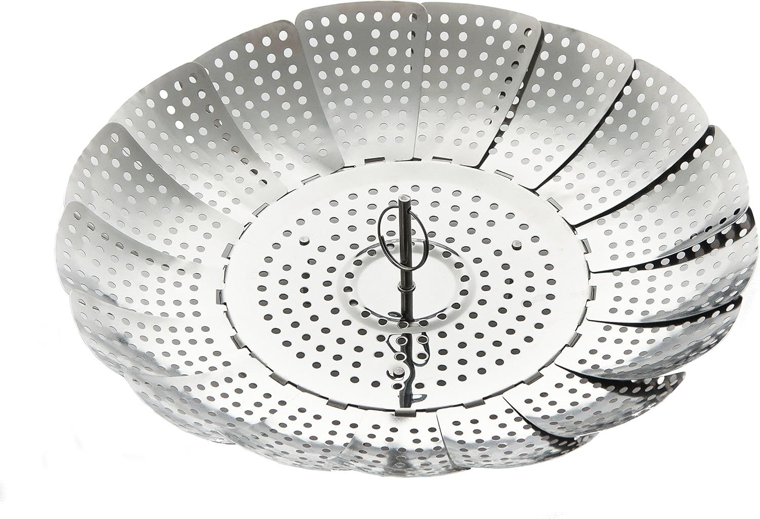 Stainless Steel Foldable 11" Vegetable Steamer