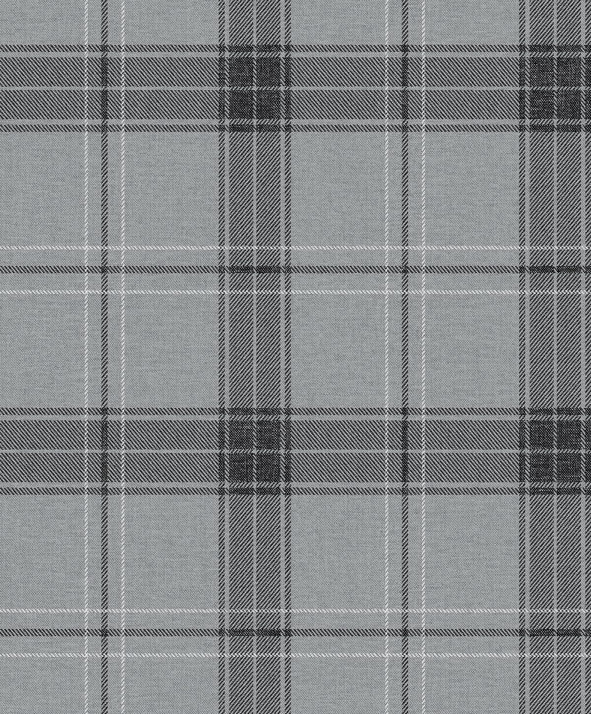 Greyscale Plaid Self-Adhesive Vinyl Wallpaper Roll