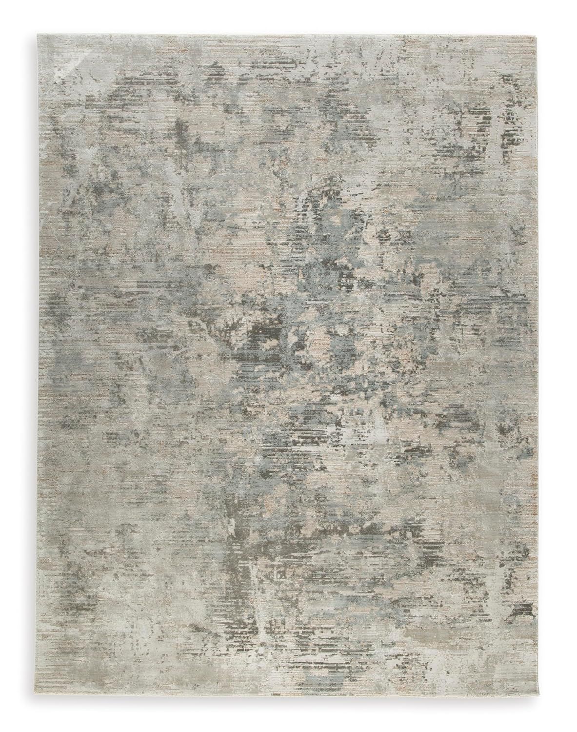 Hilldunn 8' x 10' Multicolor Abstract Synthetic Area Rug