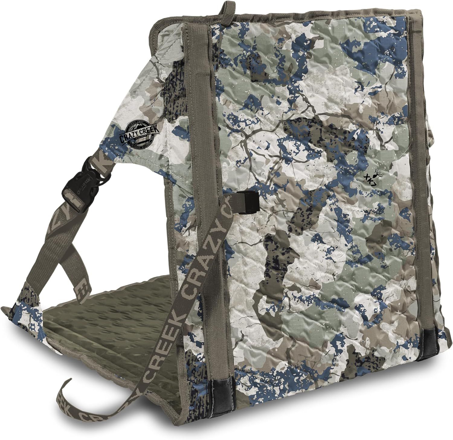 Compact Water-Resistant Camo Outdoor Folding Chair