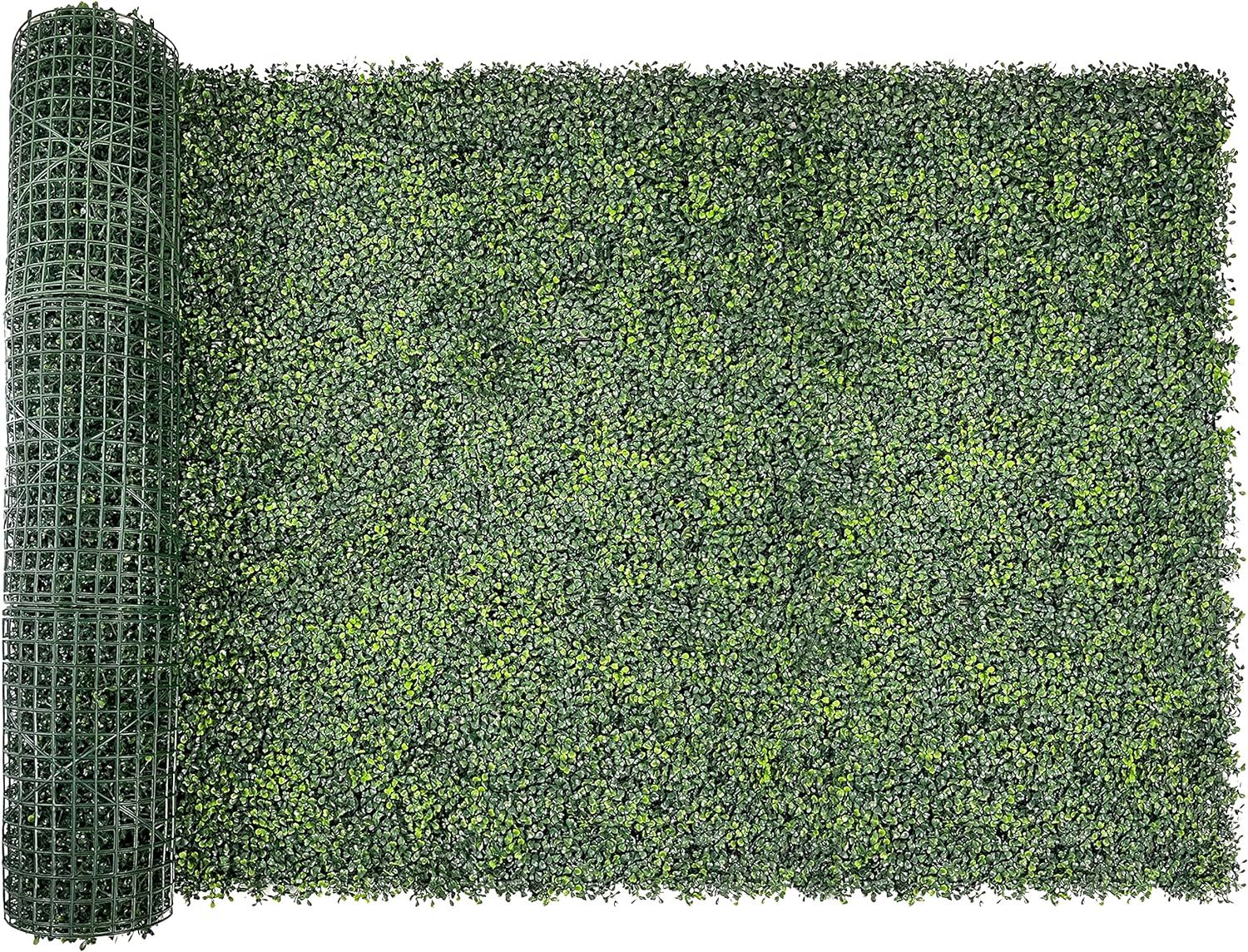 Bybeton 48" x 120" Green Faux Ivy Privacy Wall Panels